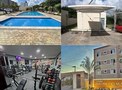 MSHome - Apartamento Térreo com Varanda e Mobiliado