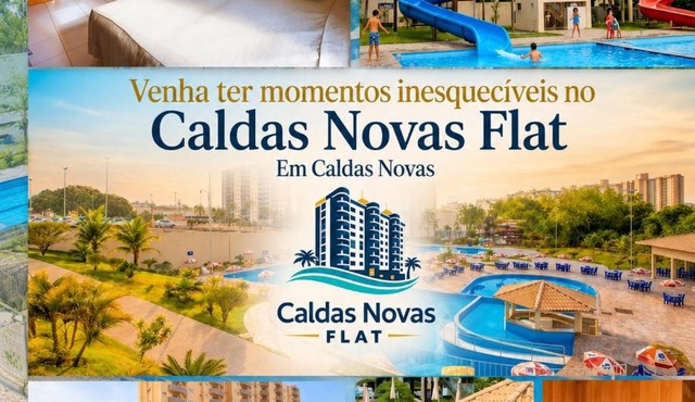 No CALDAS NOVAS FLAT VOCÊ IRÁ TER MOMENTOS ESPETACULARES!
