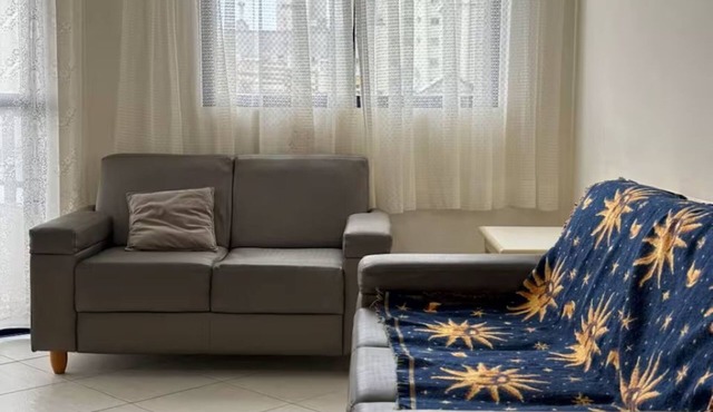 Ocean view with barbecue, air conditioning and garage. in Itapema