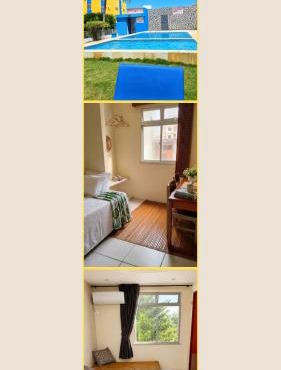 Paraíso Pitoresco, Vista para piscina, suíte, 2 vagas garagem, melhor quadra da região