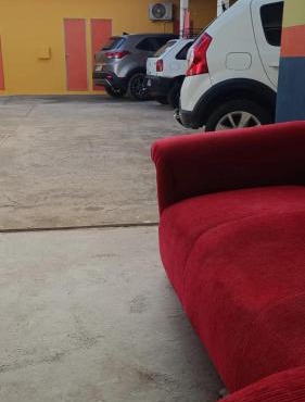 Quarto cama casal ventilador