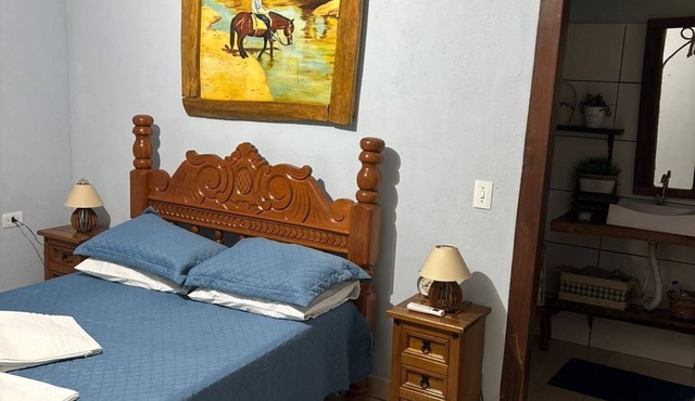 Ranch in Bodoquena-MS with a river of green waters, sleeping area with kitchen.