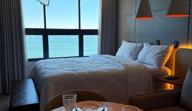 Refúgio na Orla - Flat Moderno com Vista Privilegiada do Lago
