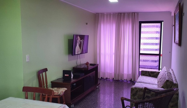 Residence Dragao do Mar, two bedrooms, two bathrooms, at Iracema Beach.