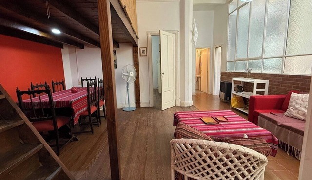 Spacious Industrial Loft near Corrientes and Obelisk