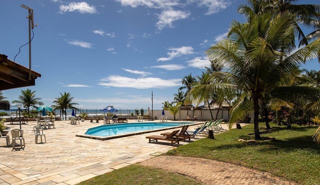 Studio Beira-Mar com Piscina e Varanda Privativa in Ilhéus