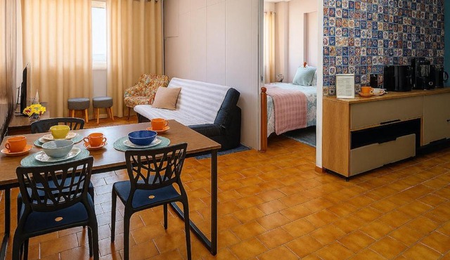 Studio chamorso - Cama Queen - AC - Garagem