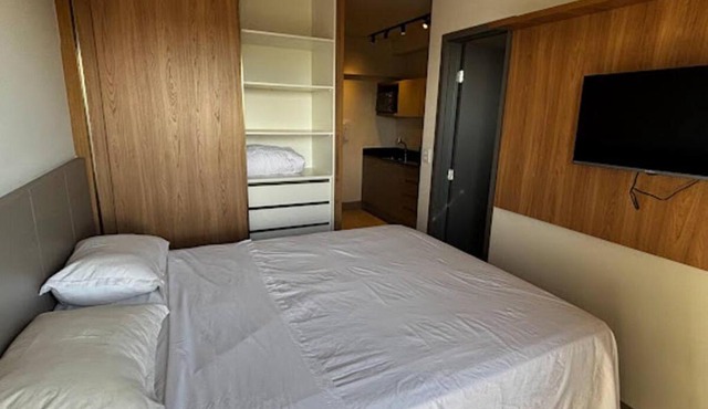 Studio com piscina e academia completa - Unidade 303