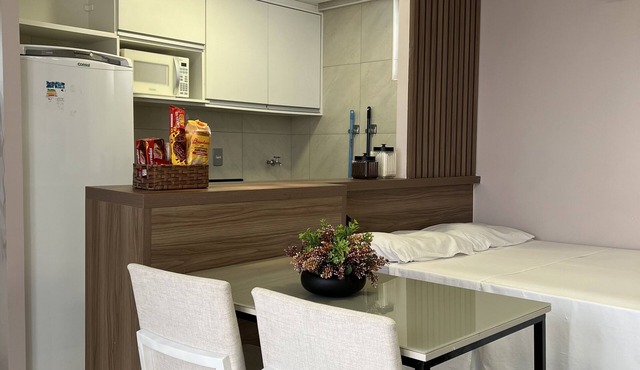 Studio Completo em Bairro Privilegiado e Condominio Completo 04