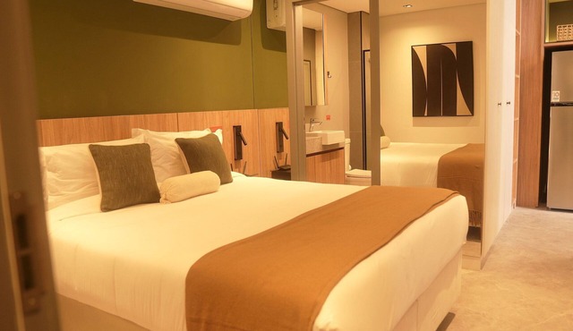 Studio Luxo 53m² - até 2 pessoas com área de lazer in Florianópolis