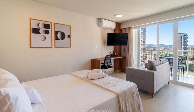 Studio w/balcony in cond. w/a pool MSU0804 in Governador Valadares
