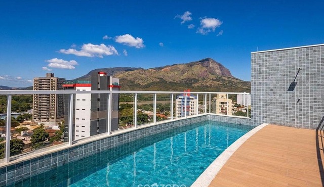 Studio with balcony in a cond. with a pool MSU1205 in Governador Valadares