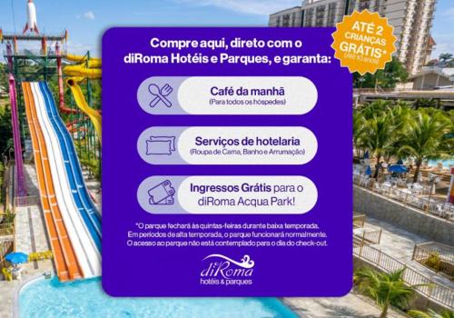 Thermas diRoma Hotel - COM ACESSO AO DIROMA ACQUA PARK