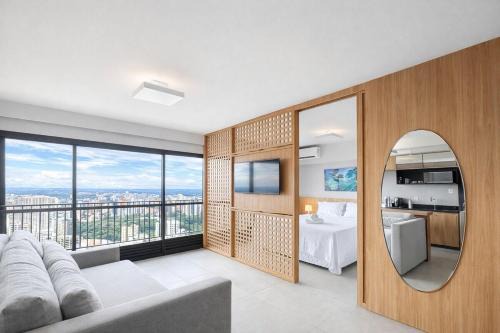Vista, andar alto , Panorâmico e Moderno