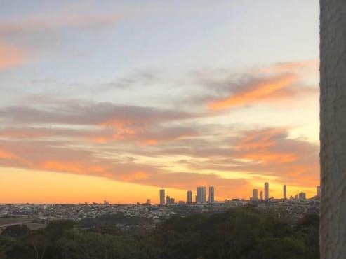 Vista Pôr do Sol