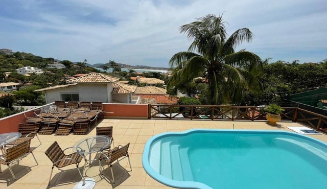 WB12 Geribá Casa c/Piscina e sauna, 6 quartos in Búzios