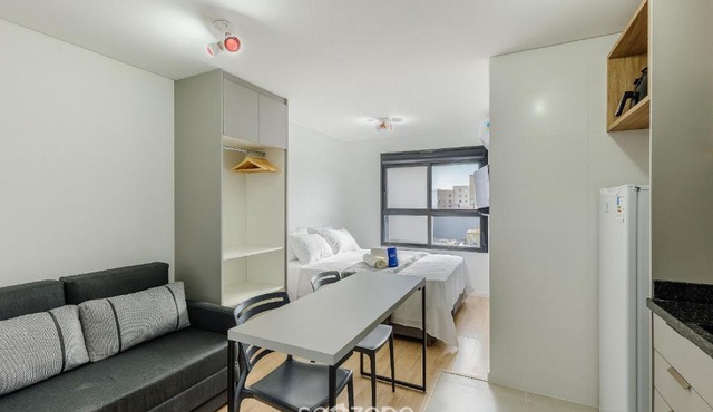 Your complete stay in a building w/a gym and garage in Curitiba - PLAGs