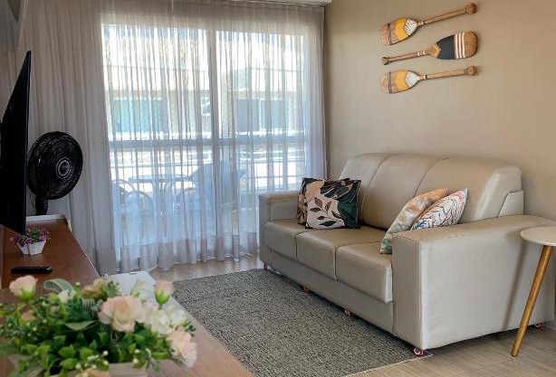 Apartamento no Beach Place 4 andar da varanda vê o MAR in Fortaleza
