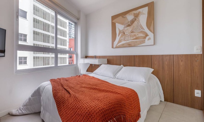 Consolacao Apartment | 30 m² Studio flat ∙ 1 bedroom ∙ 2 guests