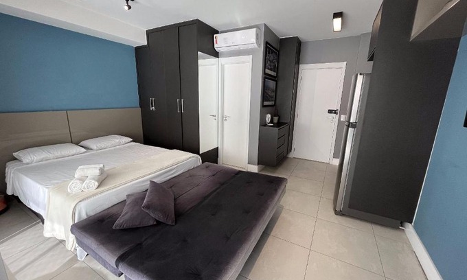 Consolacao Apartment | Amplo Studio ao lado da Av Paulista, Metrô Consolação, Piscina, Academia e Vaga de garagem - Vision 02