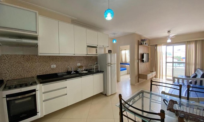 Praia Grande Apartment | Apartamento encantador com piscina, bem localizado