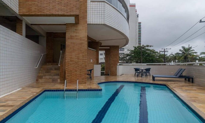 Vila Balnearia Apartment | Apartamento na Praia Grande de Frente para o Mar