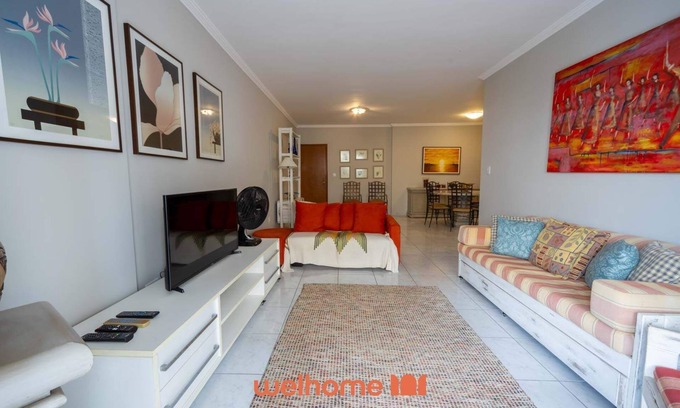 Canto do Forte Apartment | Apto na Praia Grande a 150m da Praia do Forte
