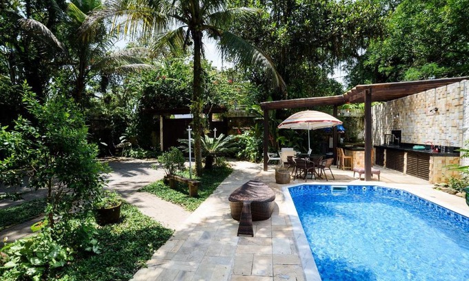 Sao Sebastiao House | Casa Cambucá - 120m da praia de Camburi