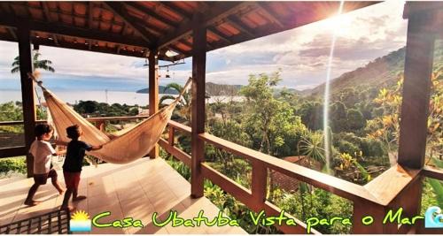 Praia da Enseada House | Casa Ubatuba Vista para o Mar