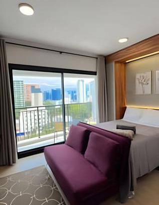 Santo Amaro Apartment | Estacao alto da Boa Vista com ar condicionado