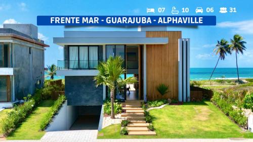 Jenipabu Apartment | Mansão Beira mar (Pé na areia) 7 Suítes Alphaville