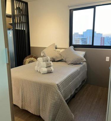 Perdizes Apartment | Studio Novo no W BE - puc - Perto do Allianz -1101