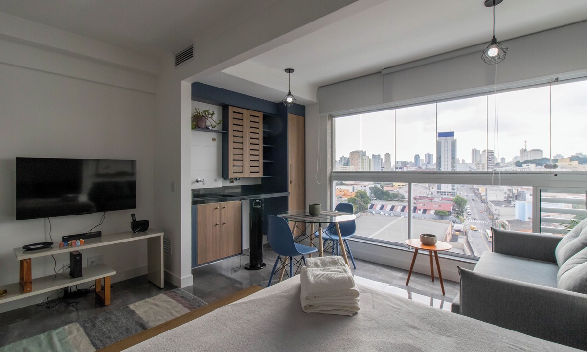 Guarulhos City Centre Apartment | Contemporary Studio - GRU