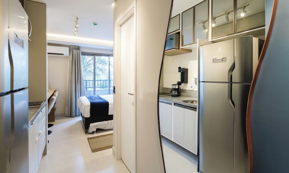 Santo Amaro Apartment | Your studio well located in SP! |Vacancy| Air |Wifi| Subway |Consulate| Cinema
