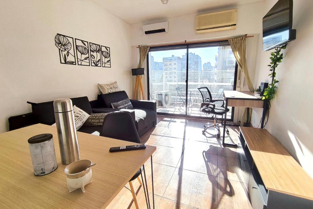 Villa Crespo Apartment | Departamento en Movistar Arena con balcón soleado