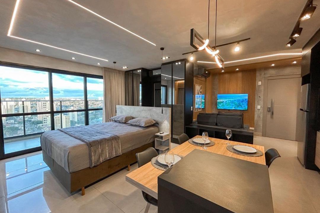 Jardim dos Estados Apartment | Ultra Luxo no 24º Andar com Linda Vista