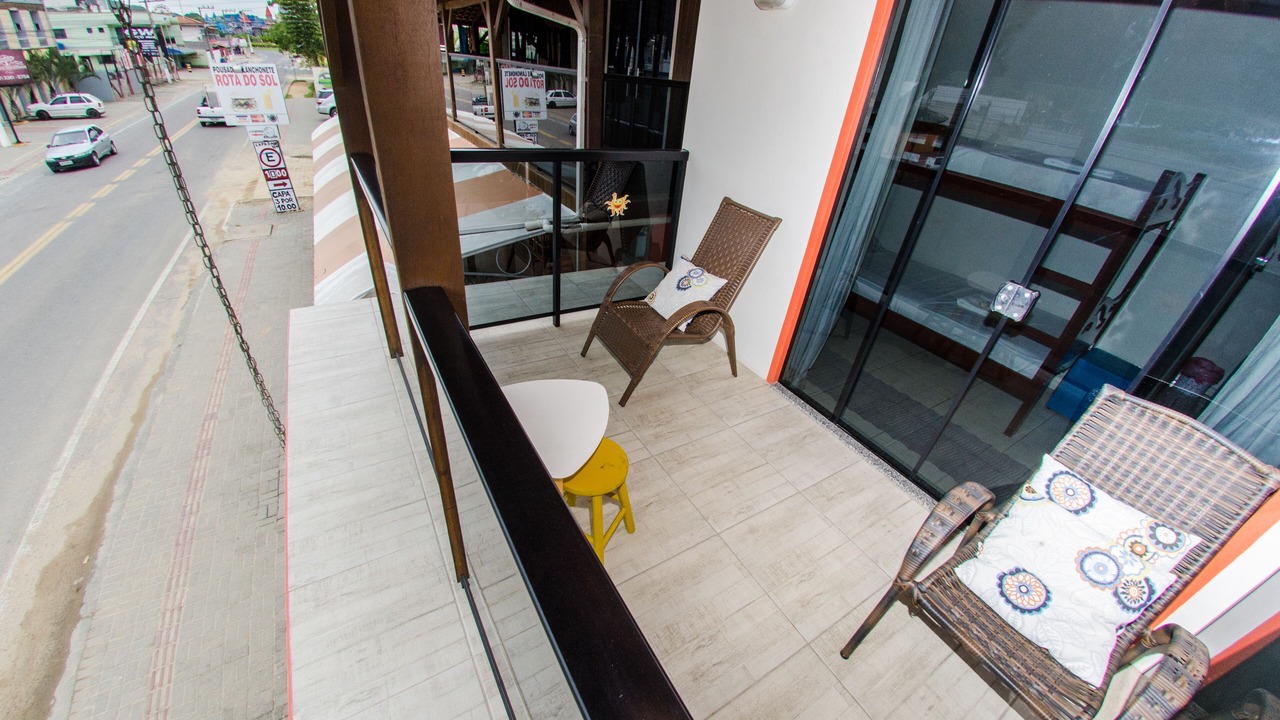 Photo of Patio Balcony in Praia da Armacao do Itapocoroi