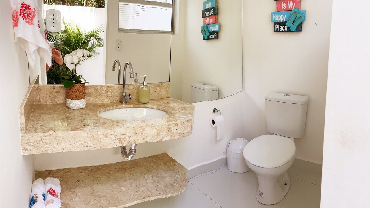 Photo of Bathroom in Praia de Barequecaba