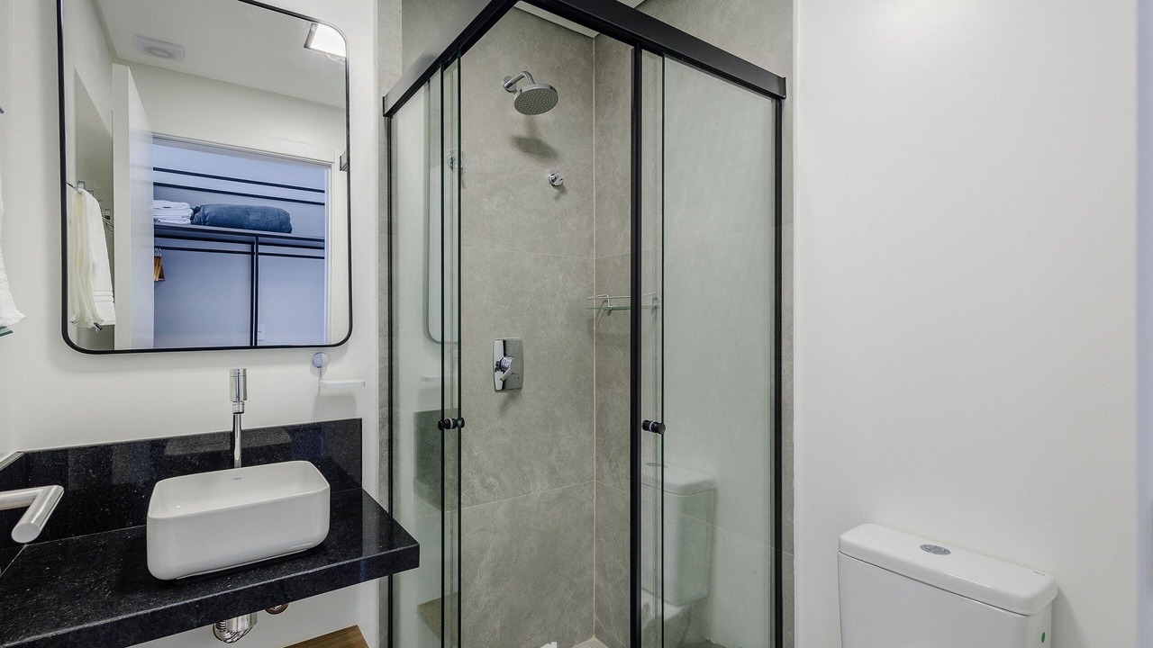 Photo of Bathroom in Praia da Armacao do Itapocoroi