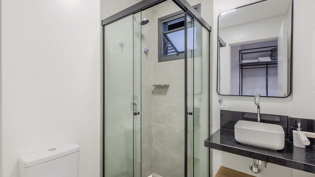 Photo of Bathroom in Praia da Armacao do Itapocoroi
