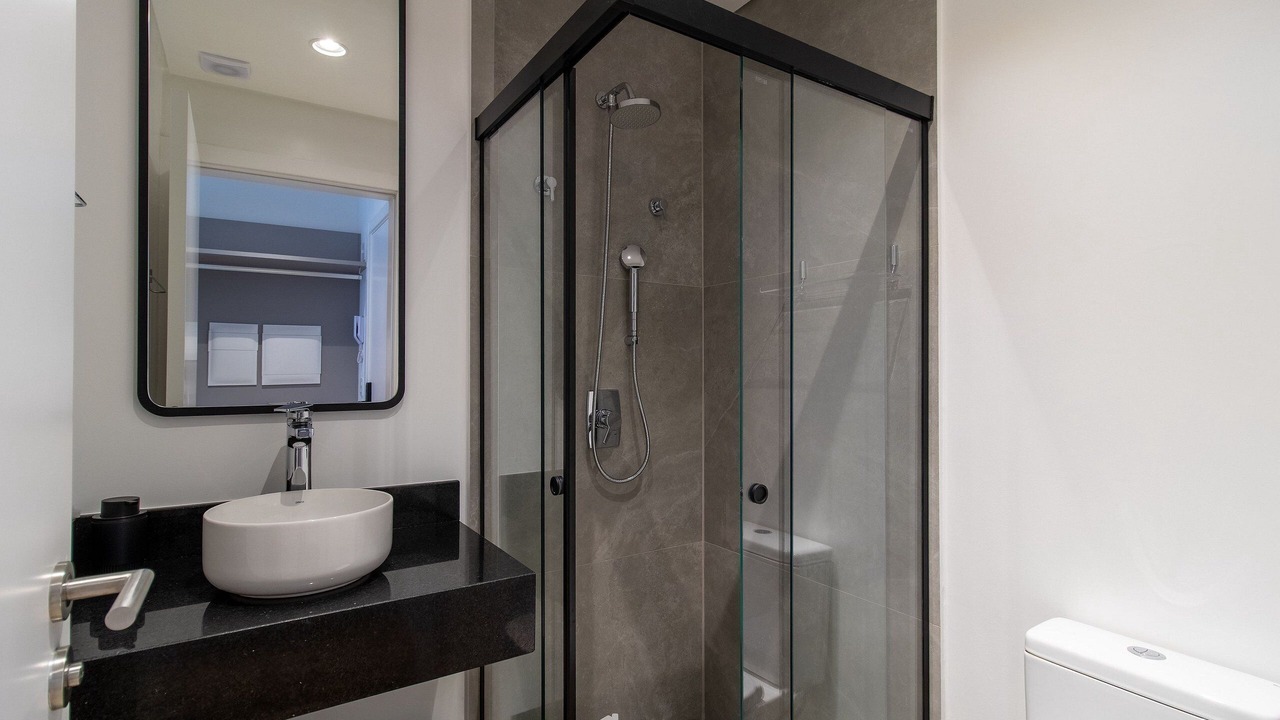 Photo of Bathroom in Praia da Armacao do Itapocoroi