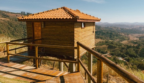 Cabana Suspensa Toca da Coruja