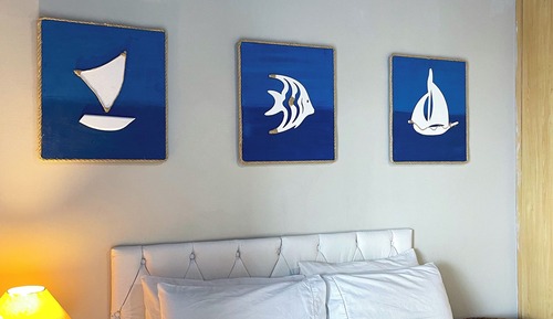 Family Studio, 1 Double Bed with Sofa bed, Ensuite, Ocean View