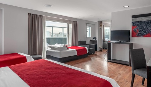 Family Room, City View