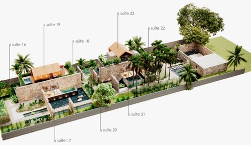 Suite Terrea Nova com Deck Vista Jardim