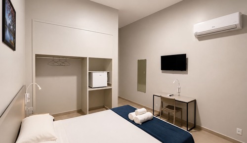 Economy Double Room, Courtyard View
