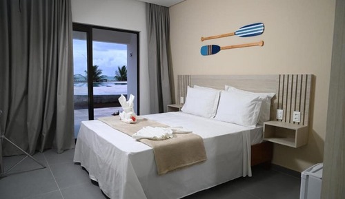 Deluxe Double Room, Partial Sea View