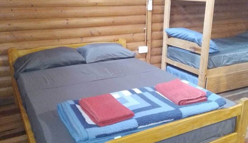 Family Cabin, Balcony, Courtyard View