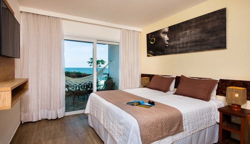 Double Deluxe Room with Balcony and Ocean View