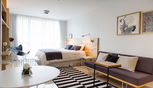 Studio, 1 Double Bed with Sofa bed